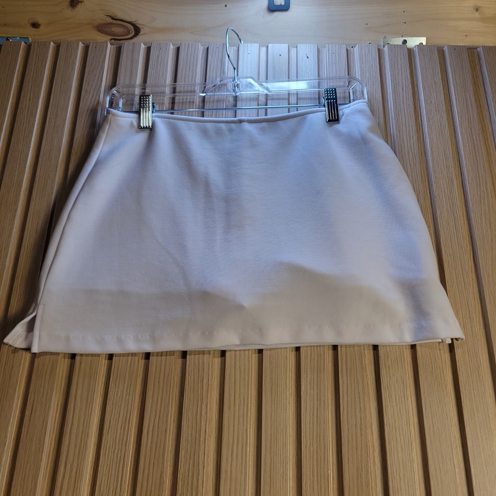 Joe Benbasset White Mini Skort Athletic Tennis Golf Skirt Medium Made in USA